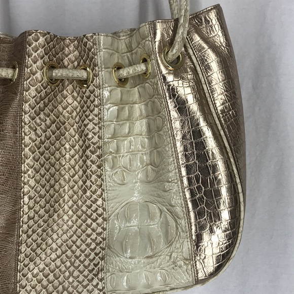 *NWOT* Brahmin shoulder bag Amy Latte Buena Vista 🤩 GREAT MOTHER’S DAY GIFT 🤩 - Picture 13 of 16